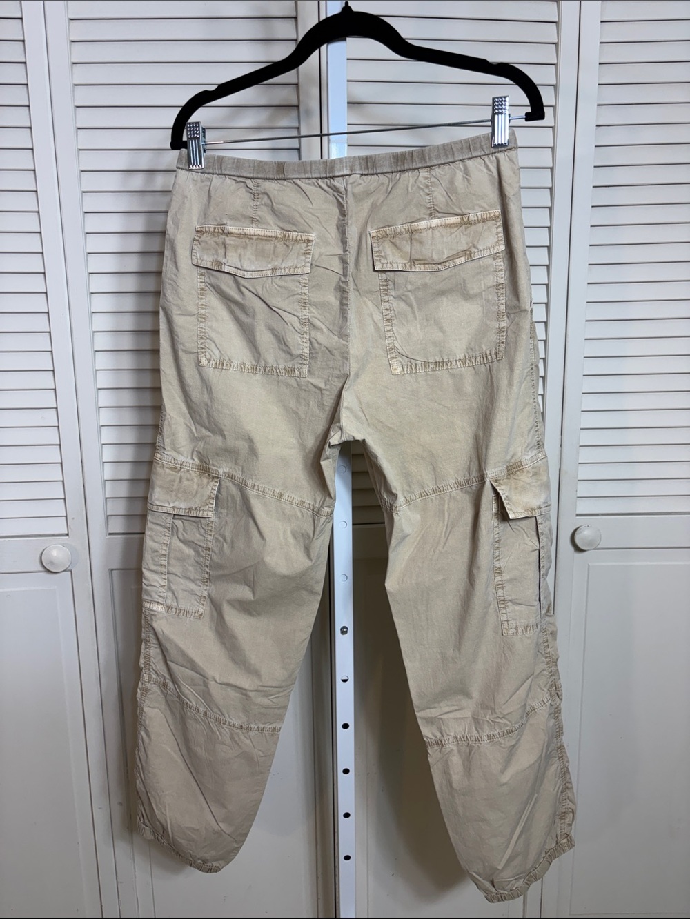 James Perse Stretch Poplin Cargo Pants Size Small - Picture 9 of 14